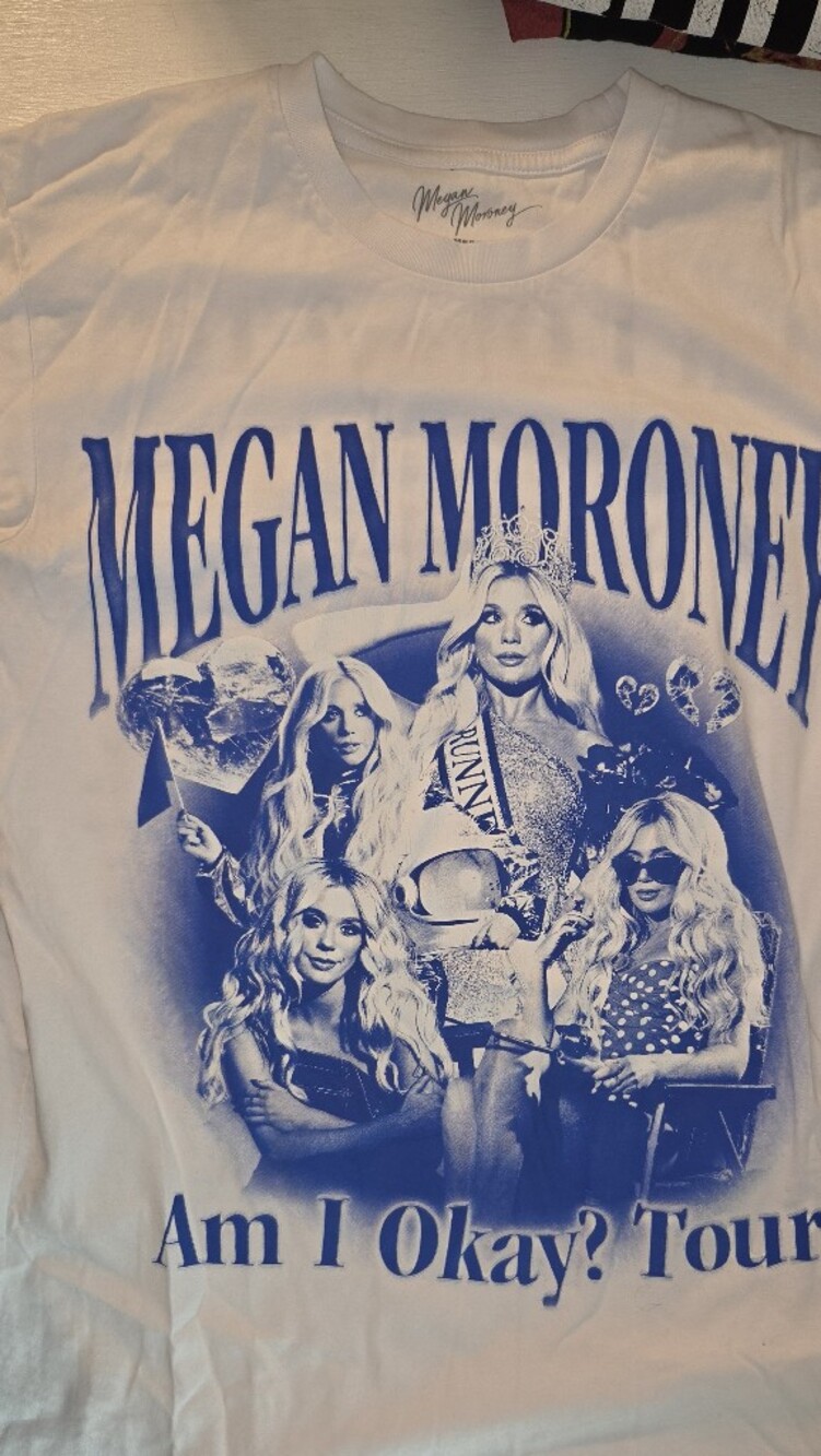 Megan Moroney "Am I Okay? "Tour Shirt